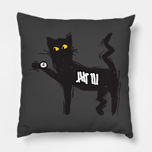 Nine Lives Cat Pillow