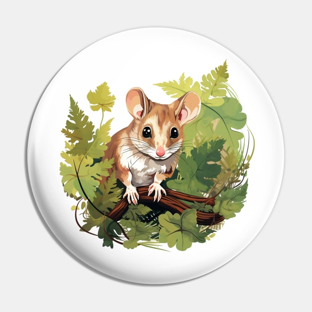 Dormouse Pin by zooleisurelife