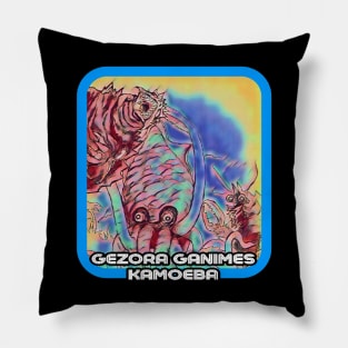 SPACE AMOEBA : GEZORA GANIMES KAMOEBA Pillow