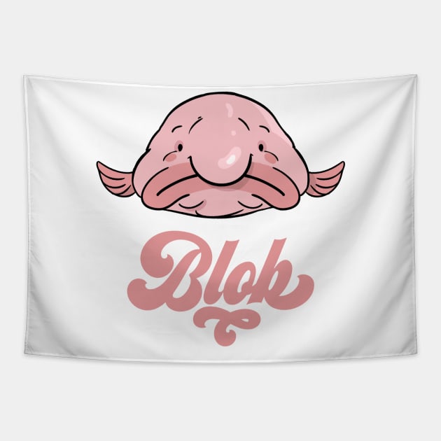 Happy Pink Blob Fish Ugliest Cute Stock Vector (Royalty Free) 1800017845