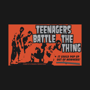 Teenagers Battle The Thing T-Shirt