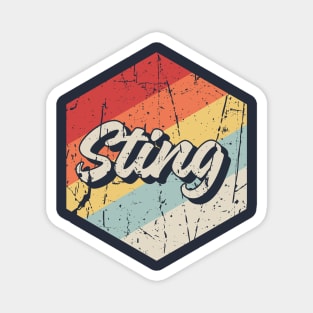 Sting Retro Magnet