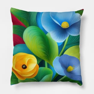 Floral Dreams #2 Pillow