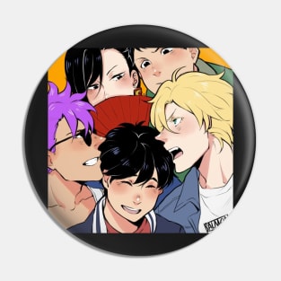 Banana Fish Friends Pin