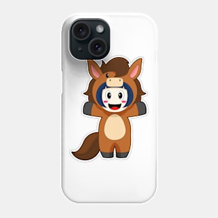 Horse Girl Costume Phone Case