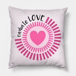 Spread love. The world needs it! Pillow