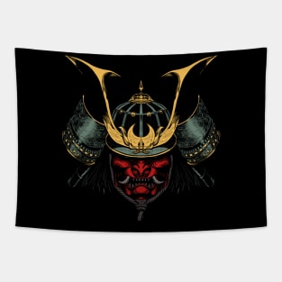 Samurai helmet FC Tapestry