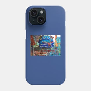 Olde N O L A Cookery  on Bourbon Street Phone Case