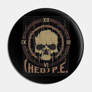 Hed p.e. Vintage Skull Pin