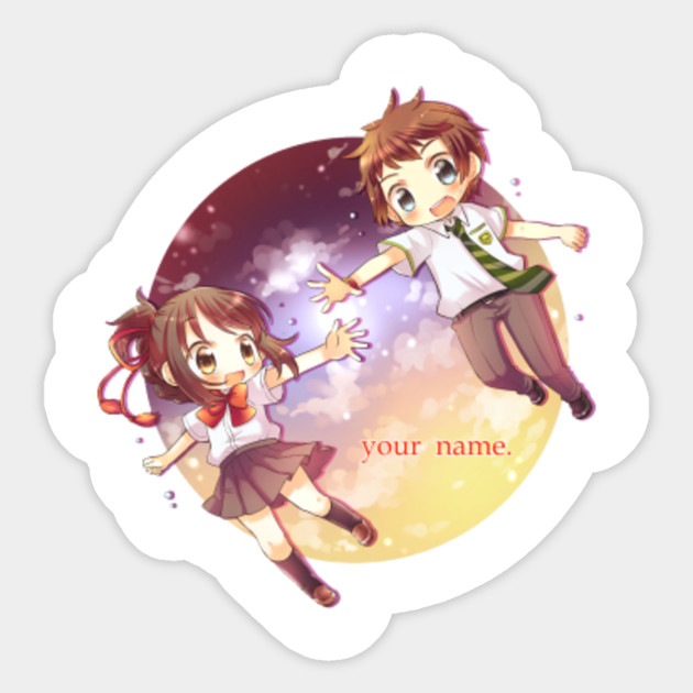 Kimi No Nawa Kimi No Na Wa Sticker Teepublic