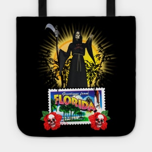 Greetings From Florida Grim Reaper Tote