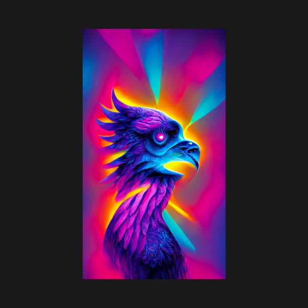 Psychedelic Eagle by RichieDuprey