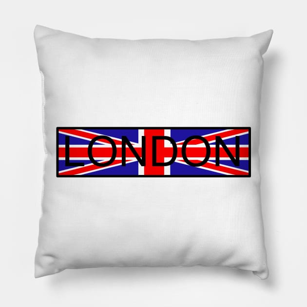 London City - Britain Pillow by ChrisWilson