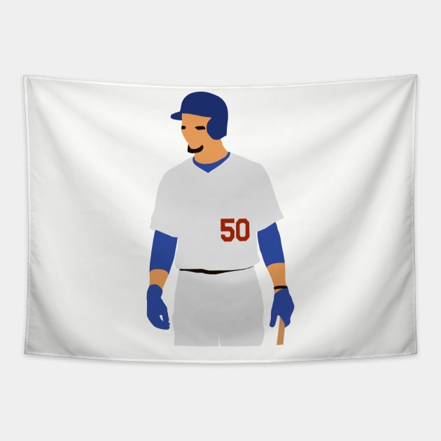 Mookie Betts Dodgers Tapestry by xRatTrapTeesx