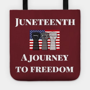 Juneteenth is My Independence Day Juneteenth Queen Melanin African American Women Tote