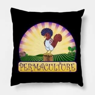 Permaculture chicken Pillow