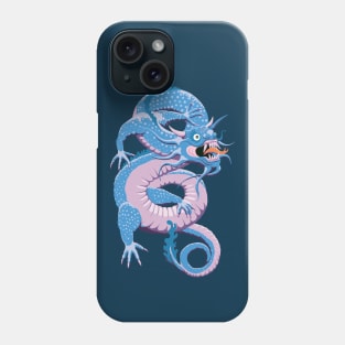 Blue Chinese Dragon Phone Case