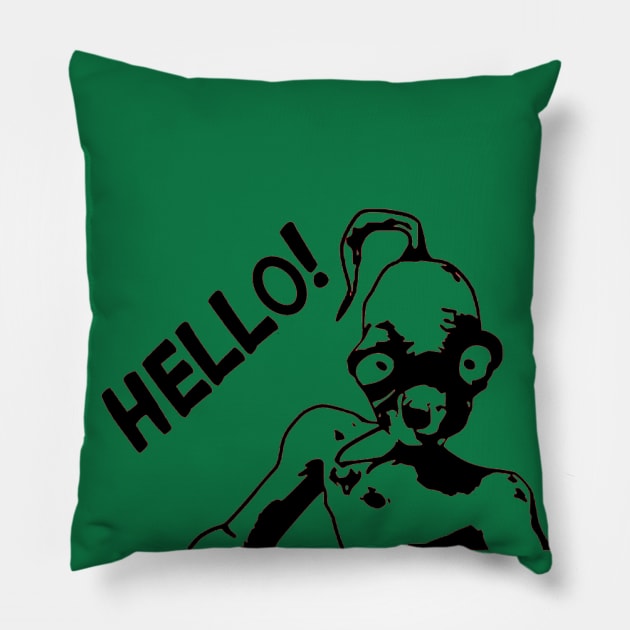 Abe Oddworld Hello Pillow by OtakuPapercraft