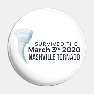 Nashville 2020 Tornado Pin