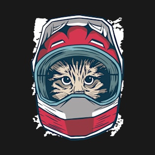 Cute Astronaut Cat T-Shirt