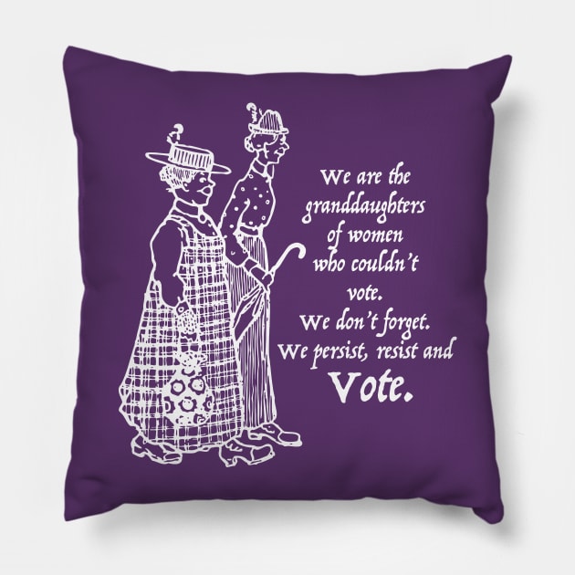 Granddaughters who Vote Pillow by candhdesigns