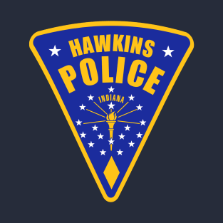 Hawkins Police badge T-Shirt