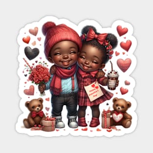 Cute Valentine's Day Pair Magnet