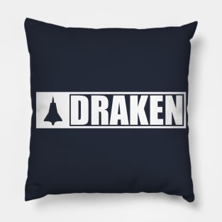 Draken Fighter Pillow