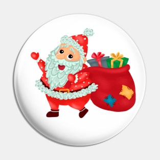 Santa Claus Pin