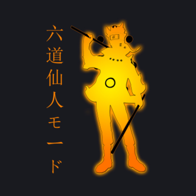 naruto rikudou sennin mode naruto baseball t shirt teepublic
