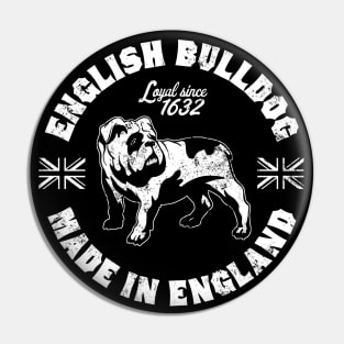 English Bulldog Pin