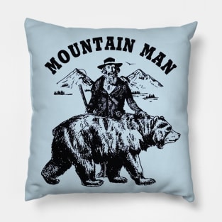 Mountain Man Pillow