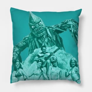 Beach Monster Pillow