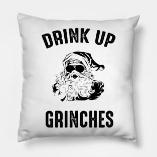 Drink Up Grinches Pillow