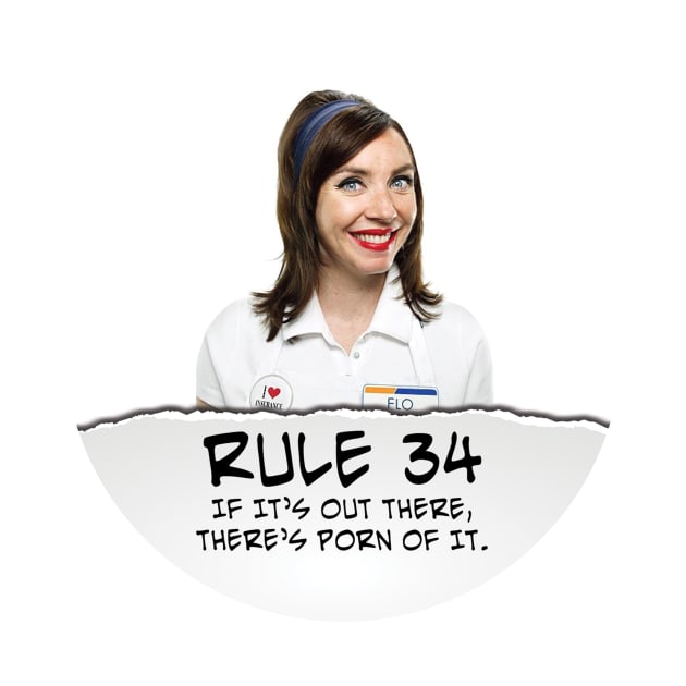 Rule 34: Flo by DelNocheDesigns