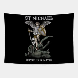 Saint Michael the Archangel defend us in battle Tapestry