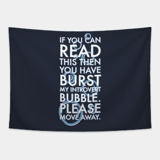 Introvert Bubble Tapestry