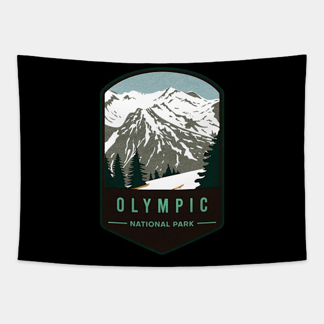 Olympic National Park Tapestry by JordanHolmes