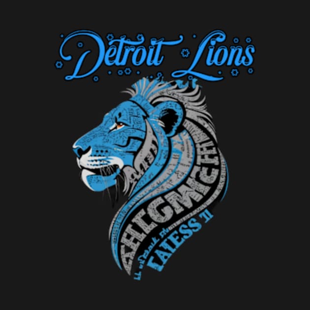 Detroit Lions by TshirtMA