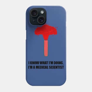 Test tube explosion Phone Case