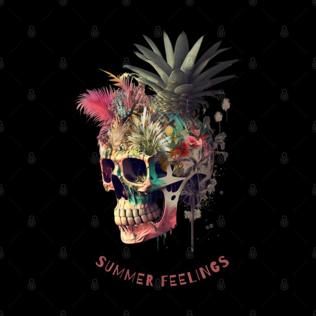 Skull - Summer Feelings by Stitch & Stride