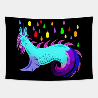 Sea Unicorn Tapestry