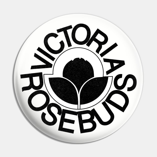 Defunct Victoria Rosebuds Baseball 1977 Pin by LocalZonly