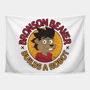 Bronson Beaver Logo Tapestry