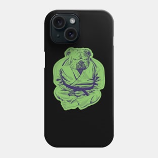 Bulldog sensei - Bulldog Buddha Phone Case