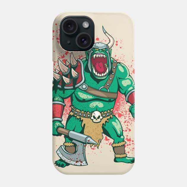 Orc Phone Case by Malchev