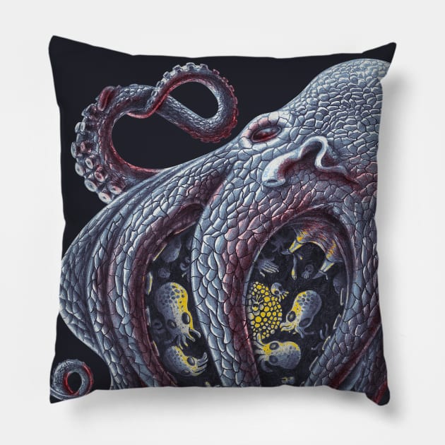 Keuppia Octopus Pillow by Mostafa Abdelmawla