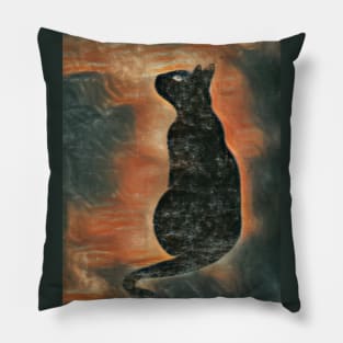 Cat in a Dream Pillow