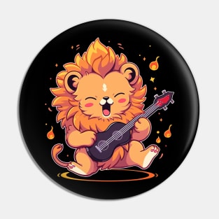 cute lion Pin