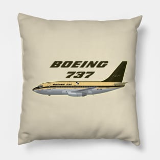 737 first prototype Pillow